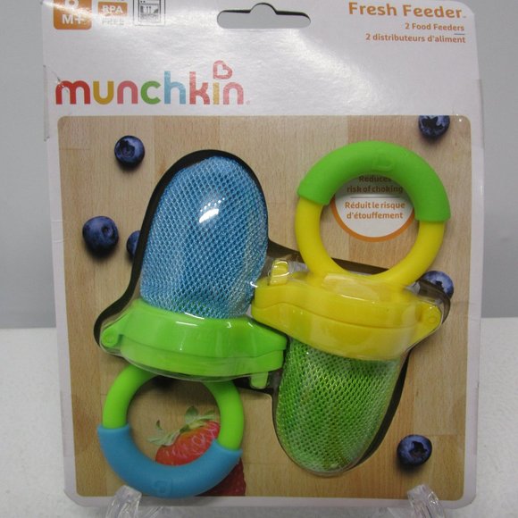 NWT! Infantino & Munchkin Baby Vibrating Teething Toy/Feeding Lot - Picture 2 of 8